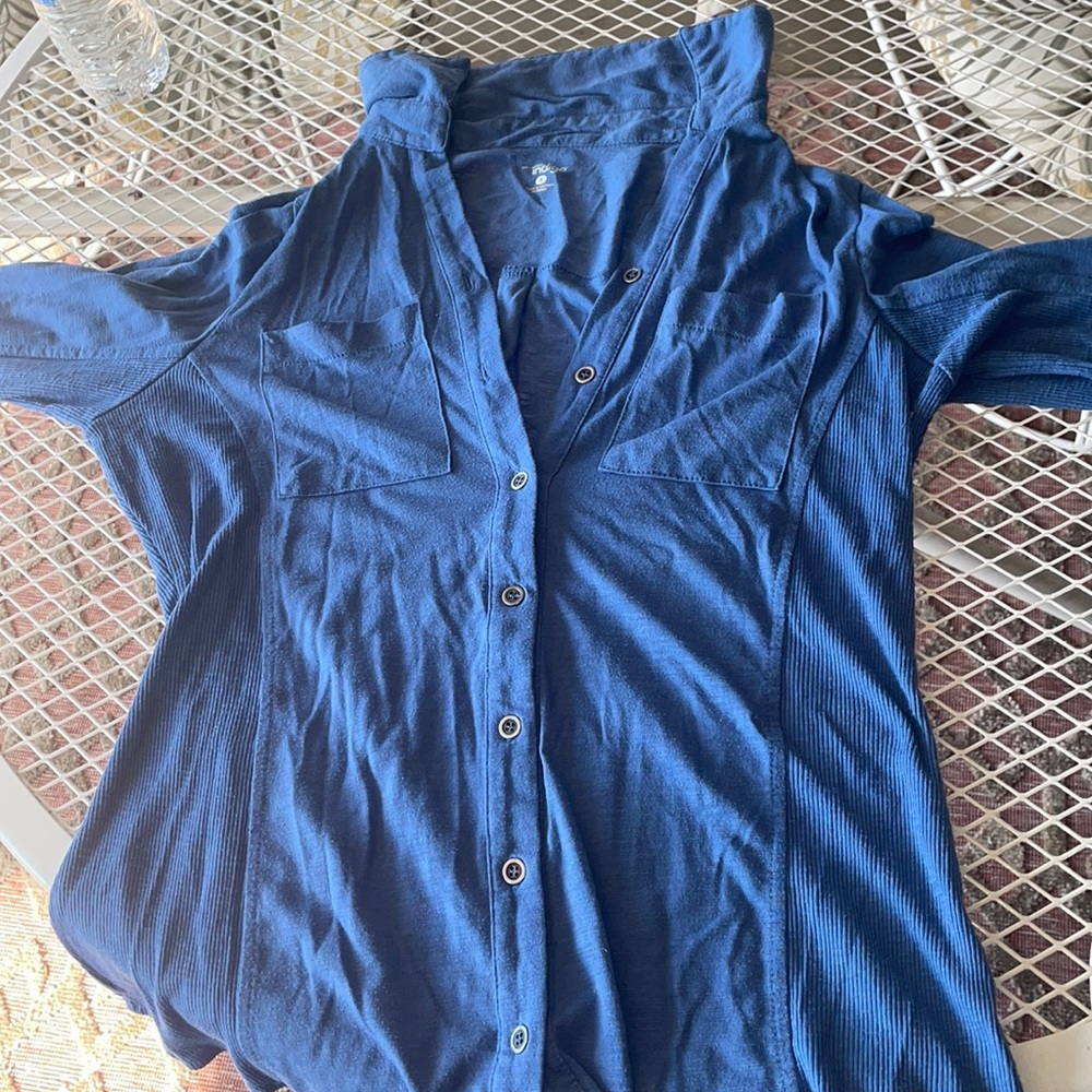Great northwest indigo small button up